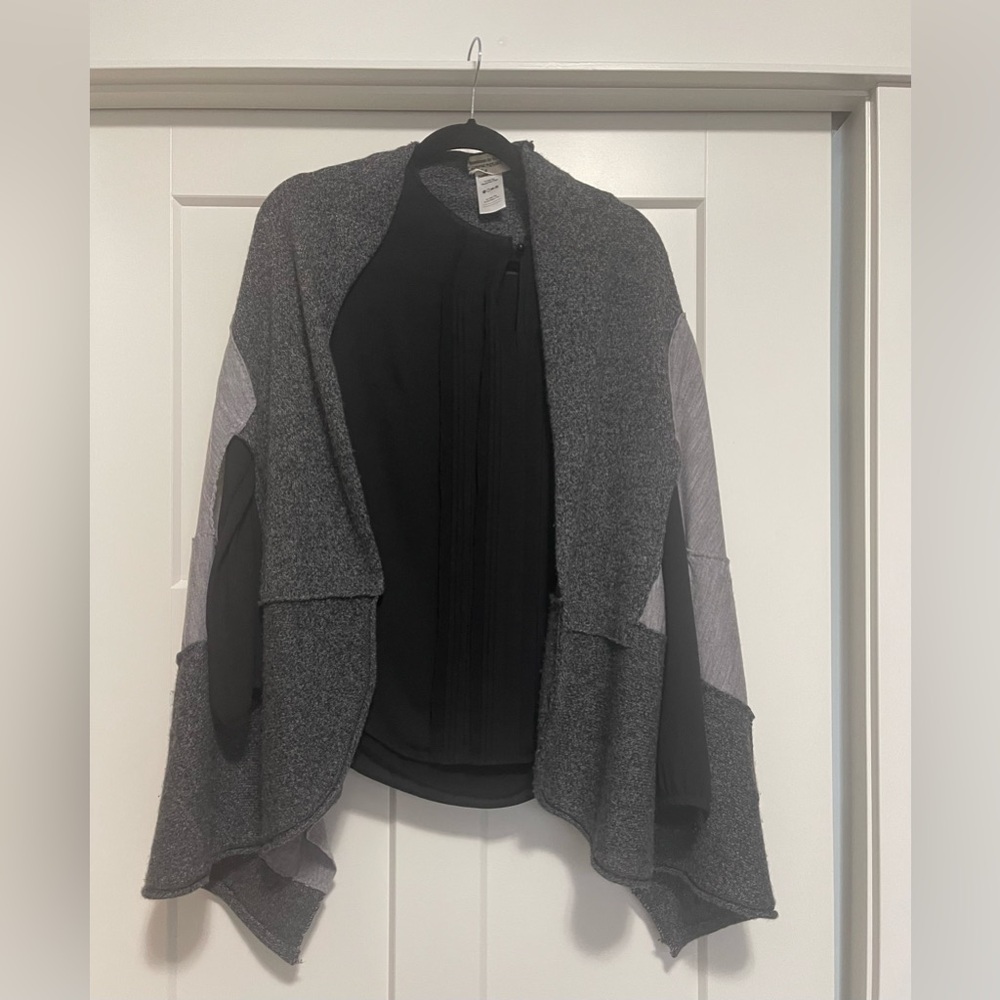 Handmade Artisan Merino Wool Wrap with arm holes. NEW!